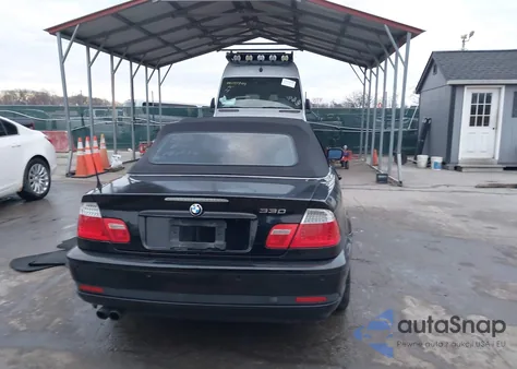2006 BMW 330Ci из США, поврежденный, VIN WBABW53456PL53740